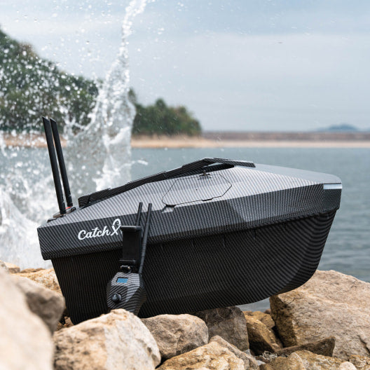 Rippton Catch X Pro Bait Boat - With Fish Finder